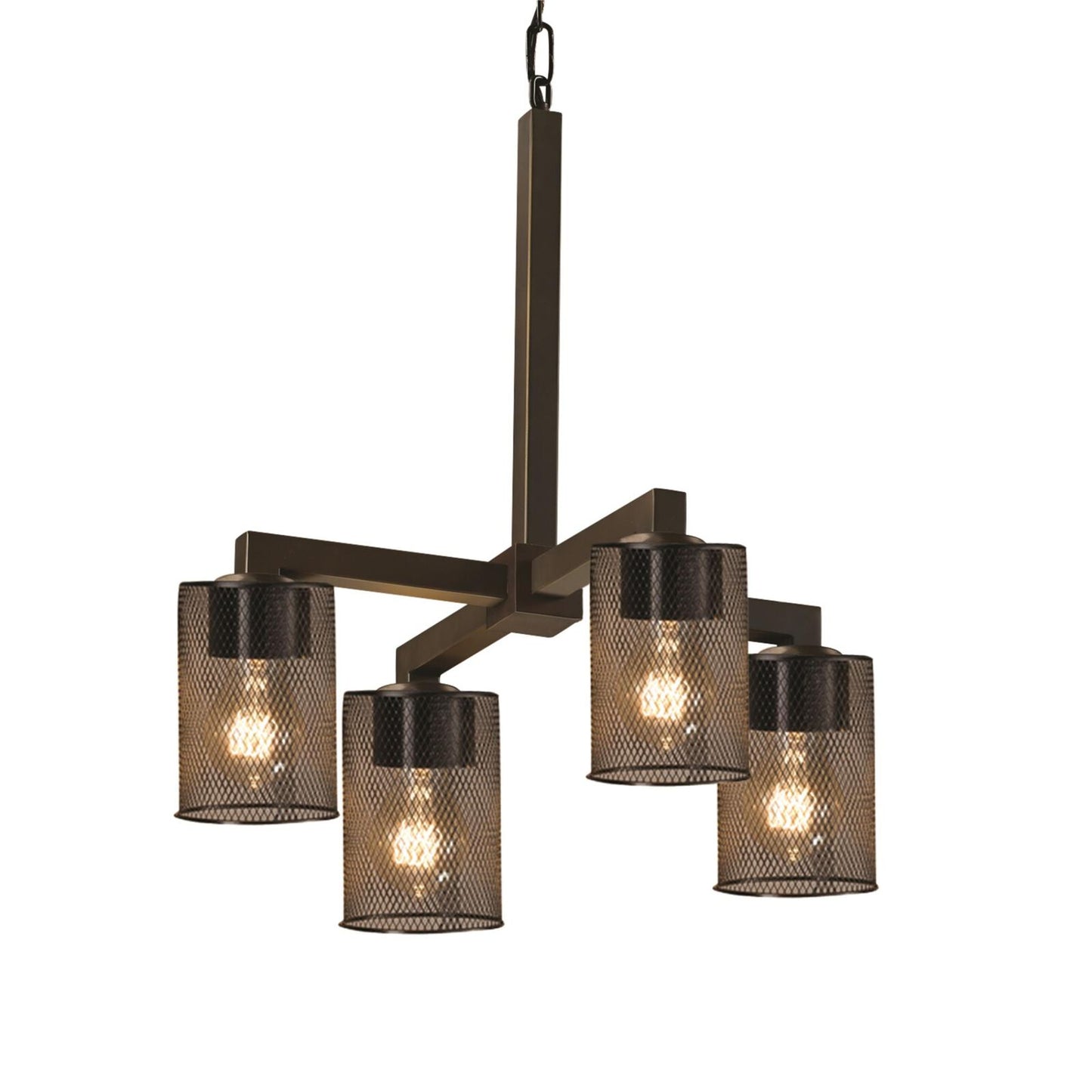 4 Light Mini Chandelier